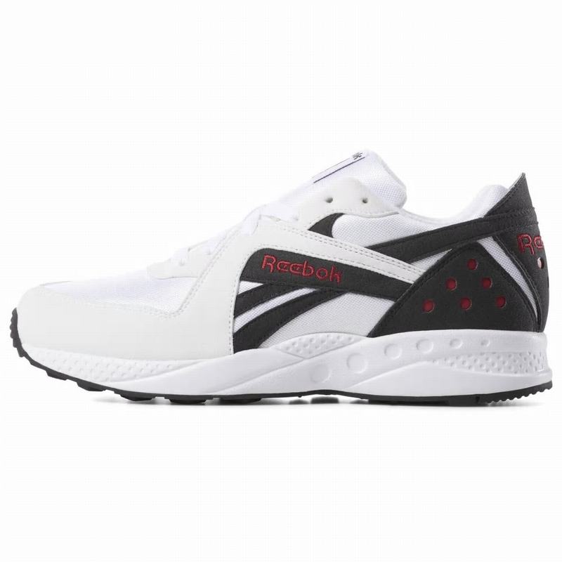 Tenisi Reebok Pyro Dama Albi/Negrii/Rosii Romania LR4279IQ